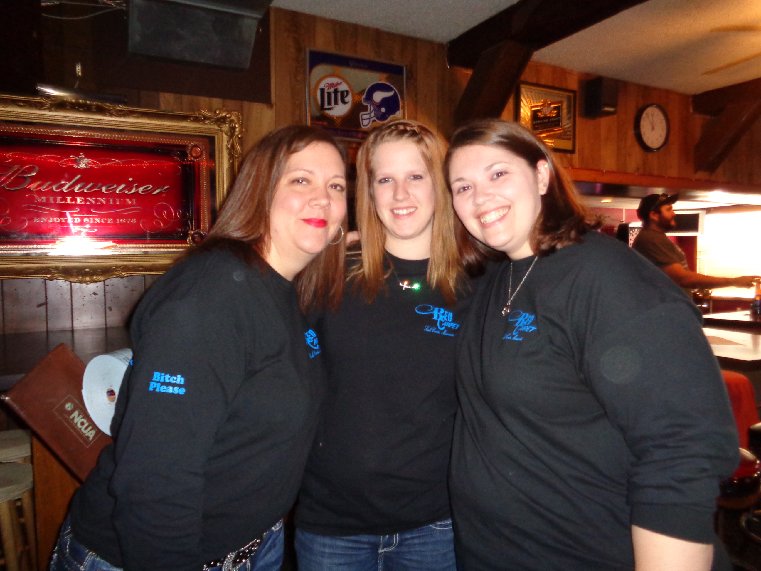 Stacy Larson, Katrina Barlau and Sara Derichs