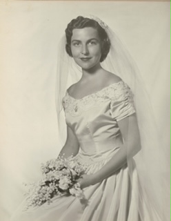 Sue's bridal picture