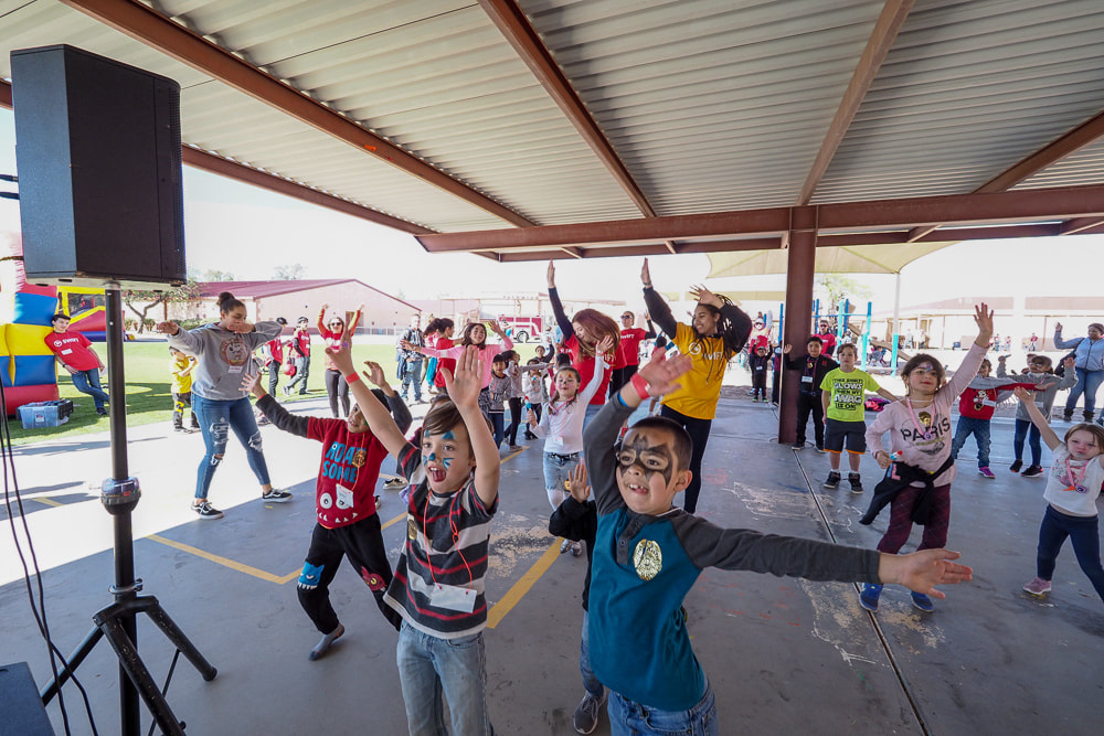 Dancing at the Swift Carnival 2019