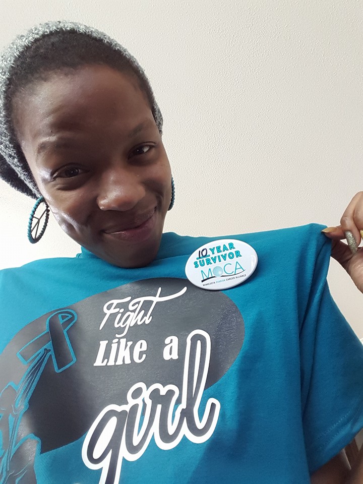 Talicia Celebrates her 10 years as a survivor (2015)