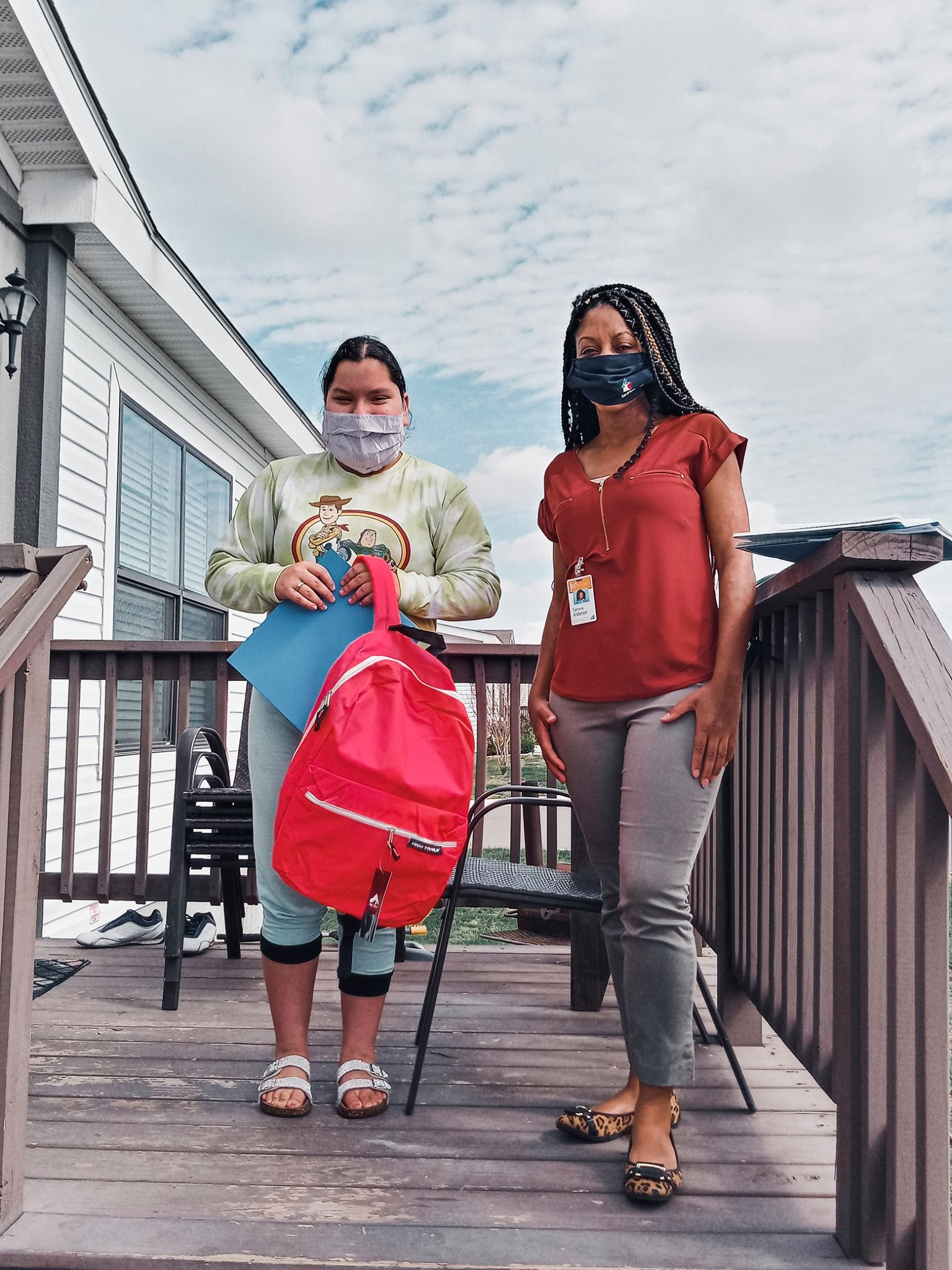 Giving Supplies for Distance Learning