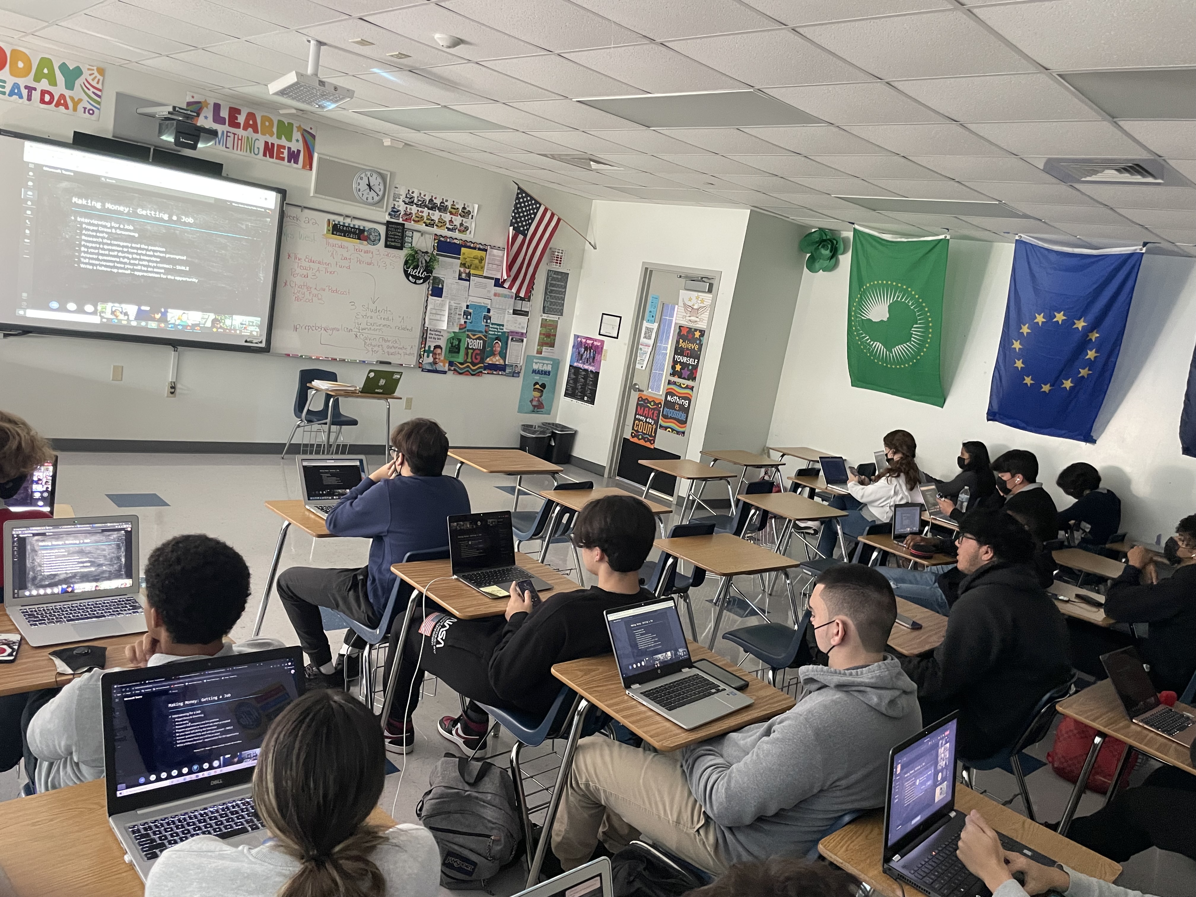 Teacher Champion for The Education Teach-A-Thon