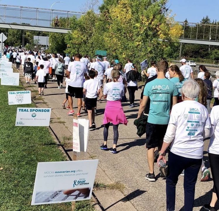 2021 Teal Strides fundraising walk