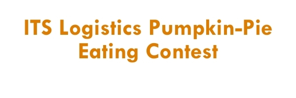 ITS Logistics Pumpkin-Pie Eating Contest Fundraiser