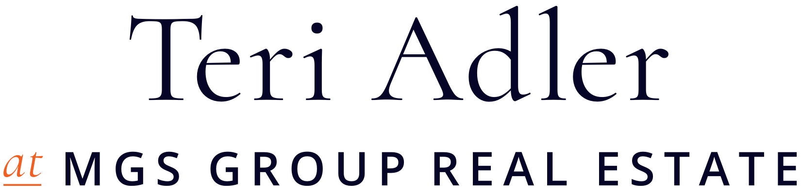 Teri Adler at MGS Group Real Estate