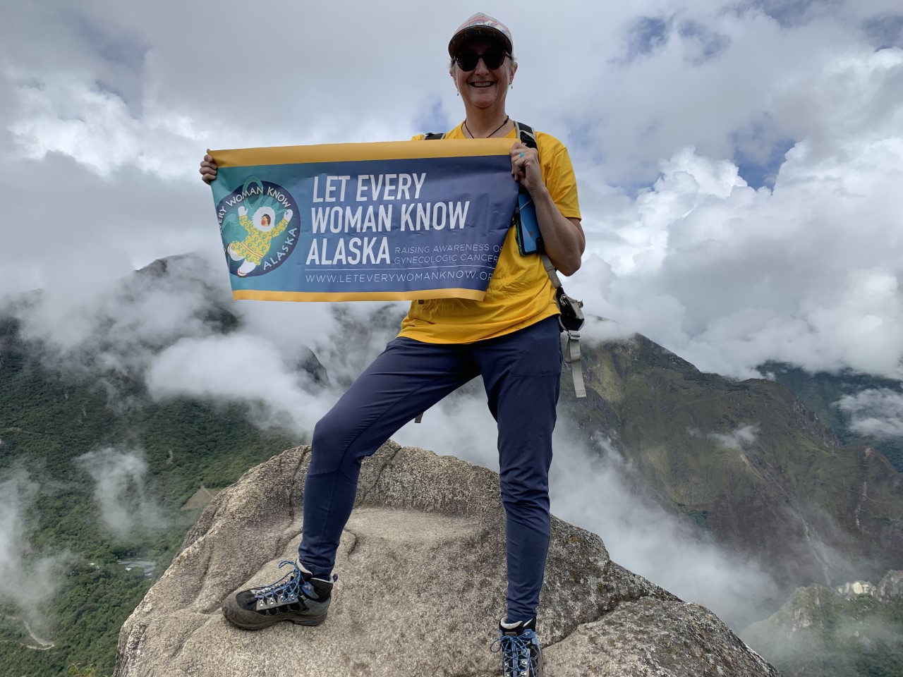 Mary Beth at Machu Picchu