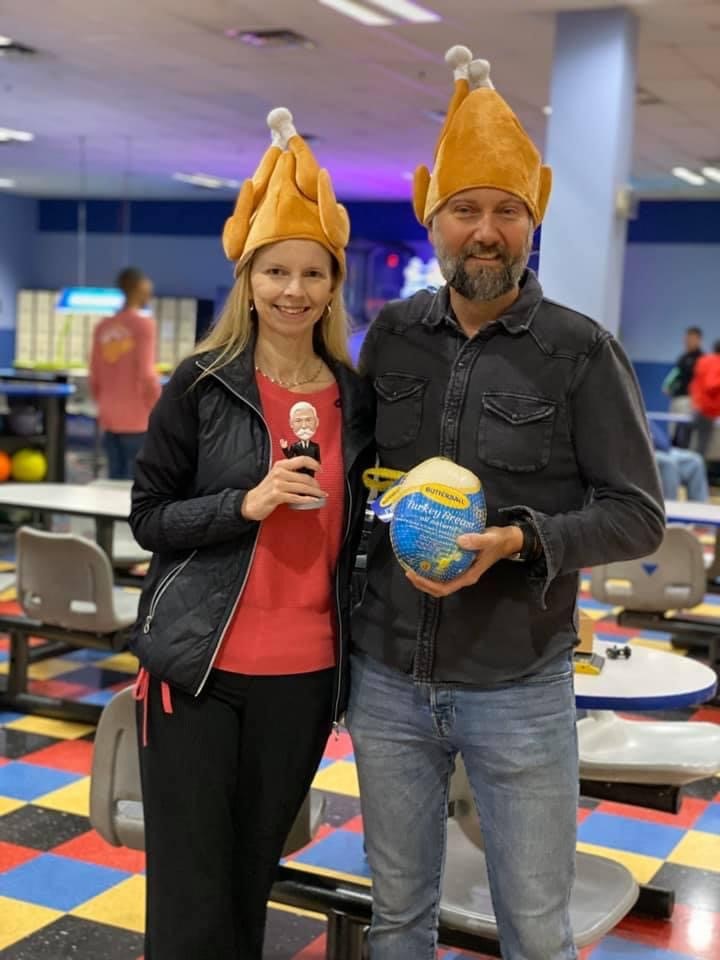 Yep - We're Bowling Frozen Turkeys