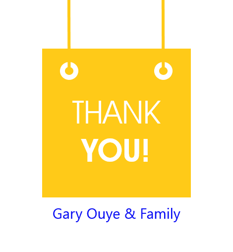 Gary Ouye & Family