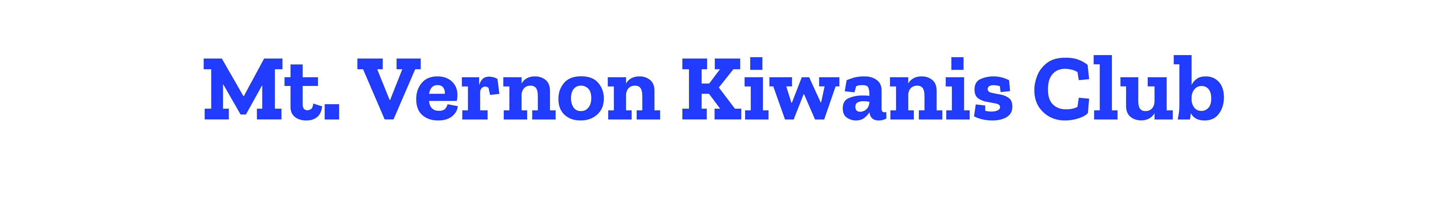 Mt. Vernon Kiwanis Club