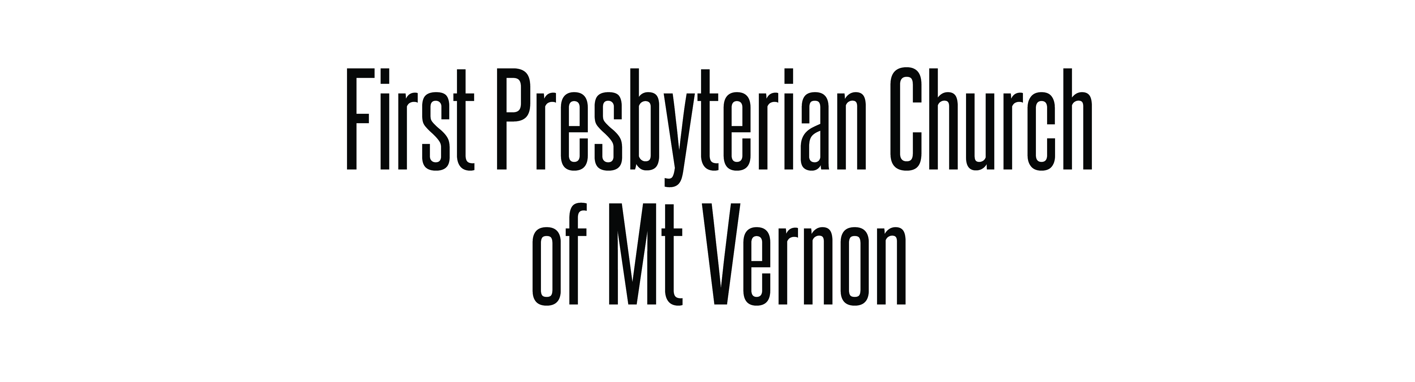First Presbyterian Church of Mt Vernon