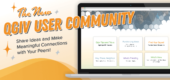 Connect with your peers in the Qgiv User Community