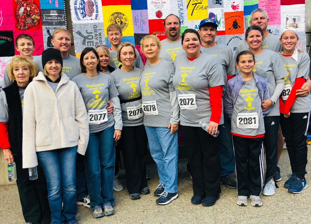 Stephanie's Power of Faith team 2019