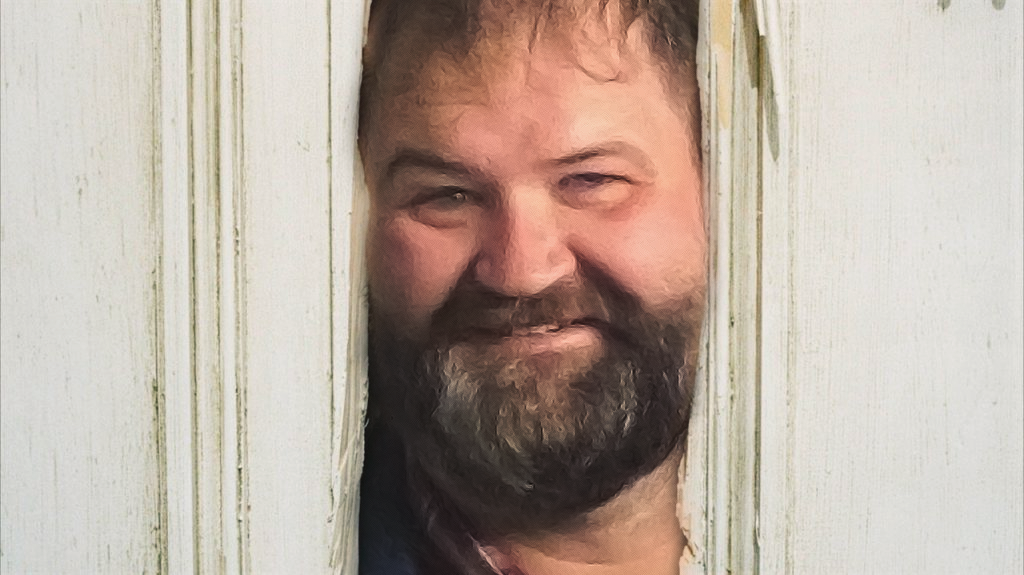 Warren Dockter as Jack Torrance from “The Shining”