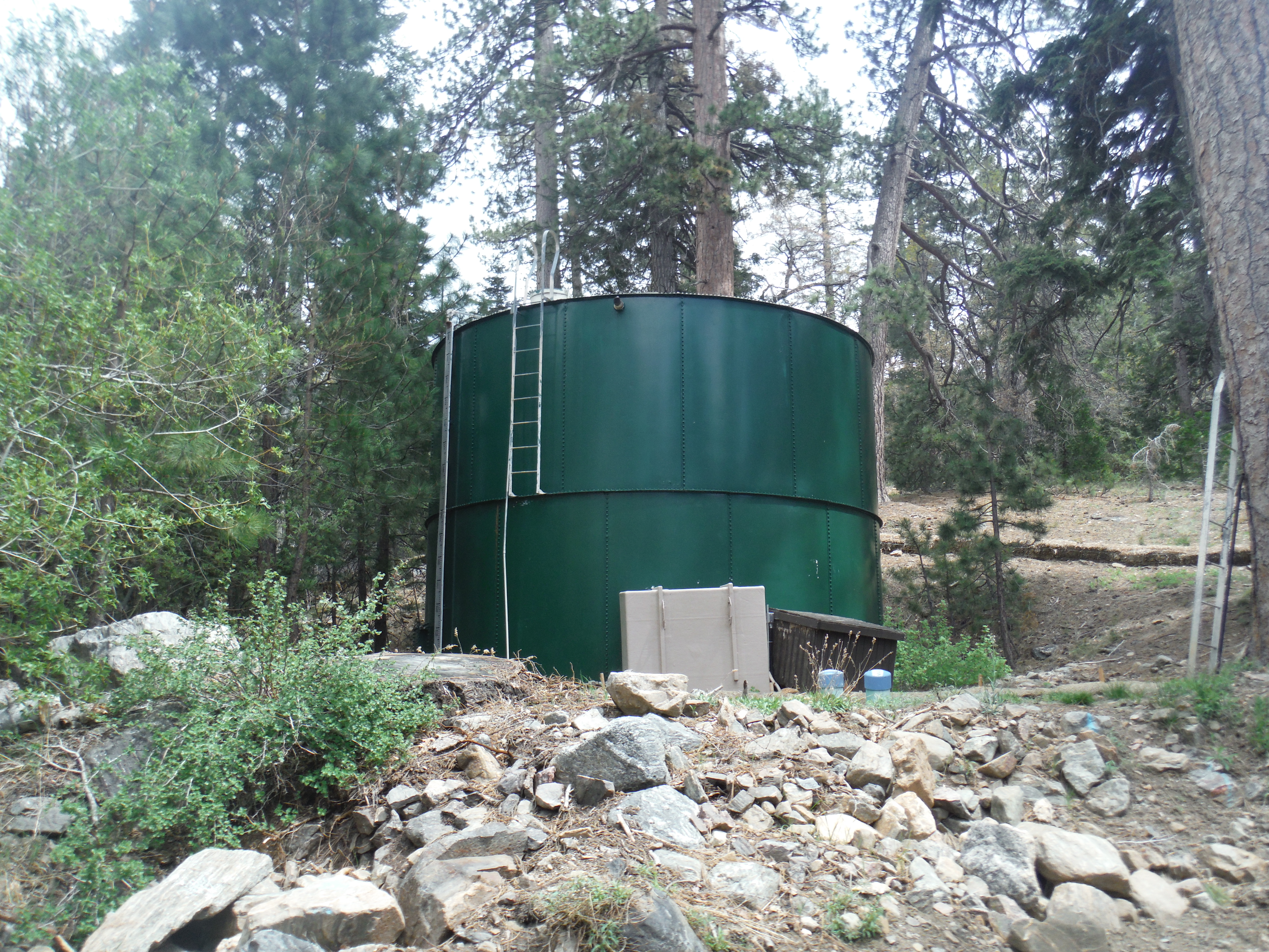 Our current water tank is 60 years old