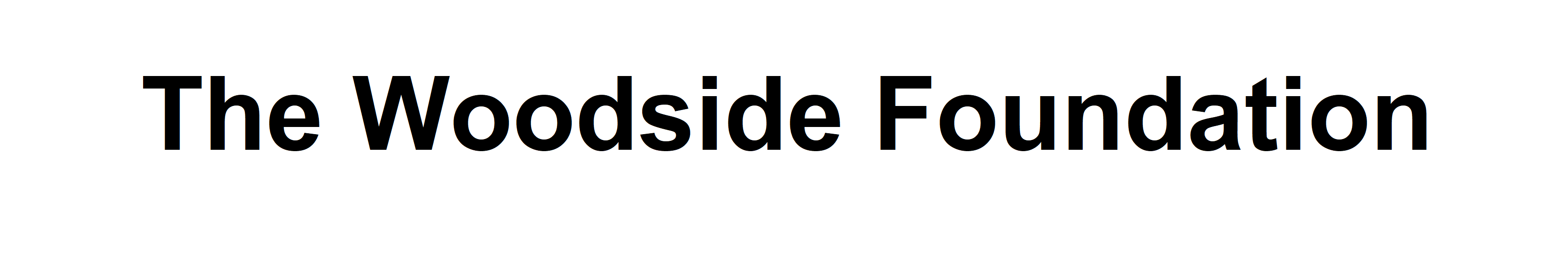 The Woodside Foundation